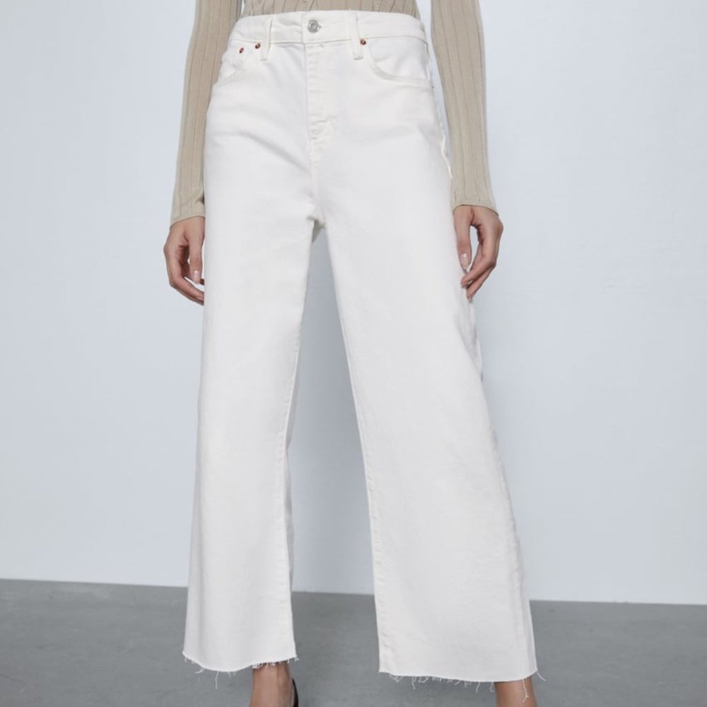ZARA PREMIUM CULOTTE JEANS